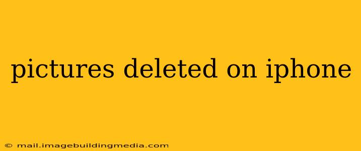 pictures deleted on iphone